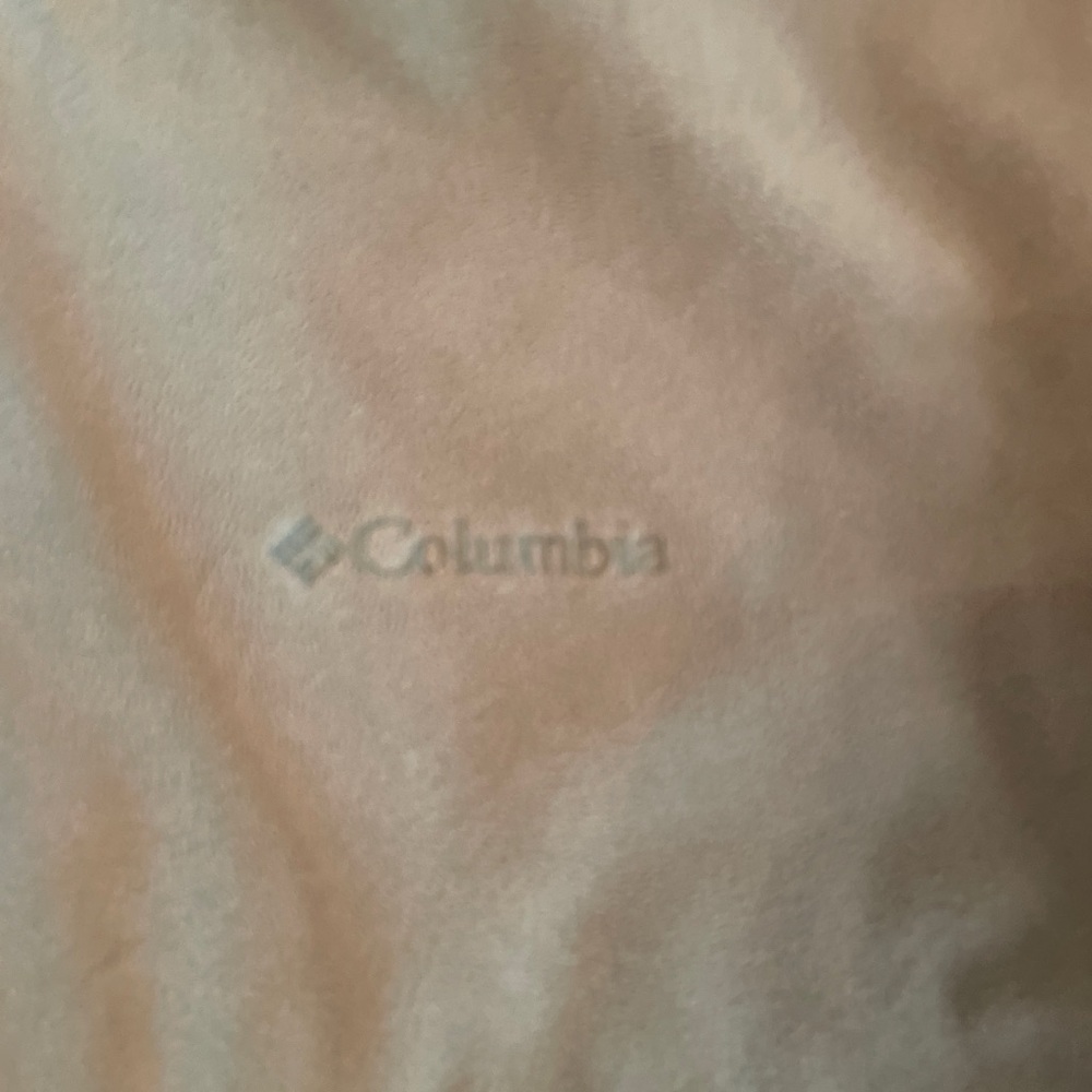 Columbia Men's Sage Green Half-Zip Fleece Pullover - Picture 4 of 5
